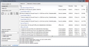 Windows Update MiniTool installed-windows-updates