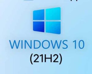 Image ISO Windows 10 21H2