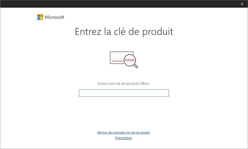 Clé de produit Office 2019 Professionnel Plus