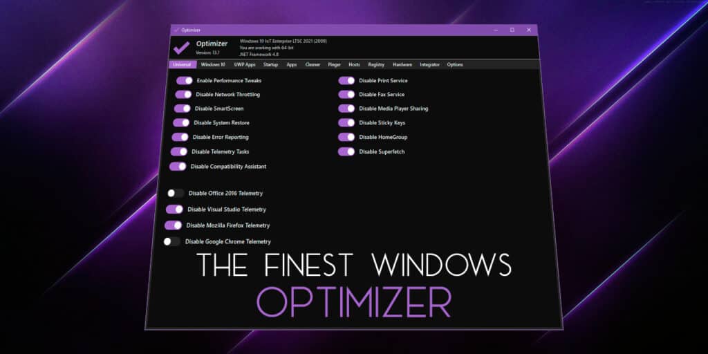 Télécharger Optimizer pour Windows